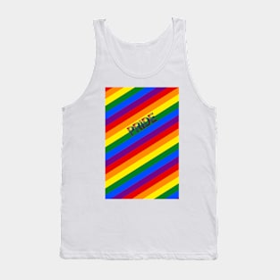 Radiant Gradient Pride (Flag Background) Tank Top